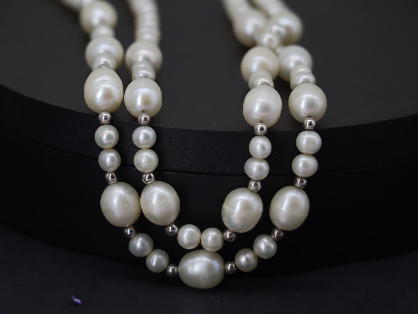 Pearl 2 strings Necklace